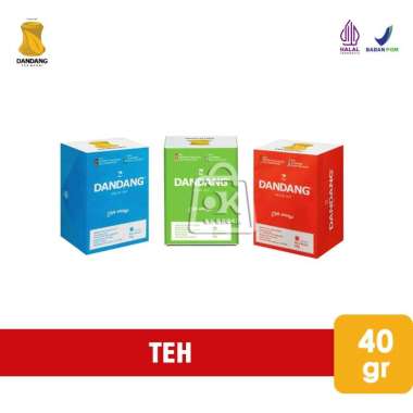 Teh Tubruk Dandang Hijau / Merah / Biru 40gr (1 Pcs) Merah 40gr