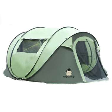 Tenda Kemah Camping Berburu Mancing Windproof Waterproof - S-T414 - Green