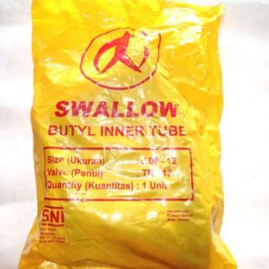 Ban Dalam Swallow 500-12 Untuk Motor Roda 3, Viar Nozomi, Tossa