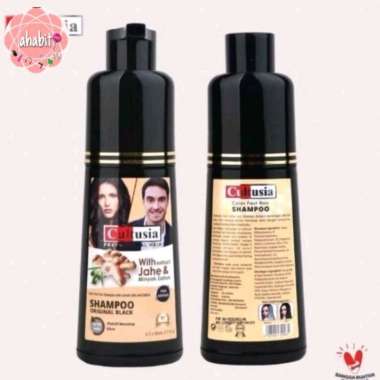 CULTUSIA Shampoo Original Black w/Jahe & Minyak Zaitun-160ml Penghitam