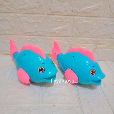 Mainan Edukasi Anak - Mainan Ikan Ditarik Dan Bisa Jalan