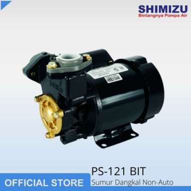 Shimizu PS-116 BIT Pompa Air Non Auto 125 Watt-Pompa-Original-New Arrival-Garansi Resmi-Shimizu Pompa-Pompa Air-Shimizu