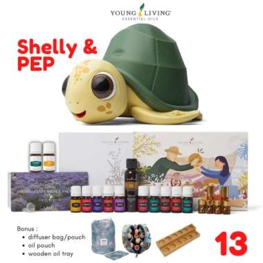 Shelly The Turtle Diffuser (Humidifier &amp; Atomizer) &amp; Sealed Terbaik Shelly+PEP (13)