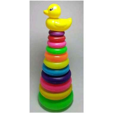Mainan Anak Donat Susun Mainan / Mainan Bayi Ring Donat / Baby Toys Besar
