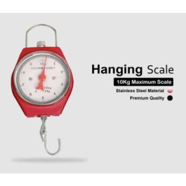 BONDI Timbangan Gantung Manual 10kg / timbangan gantung dial jarum 10kg plat