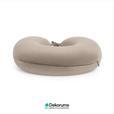 Dekoruma KISHIN Bantal Leher U Shape / Neck Pillow Brown