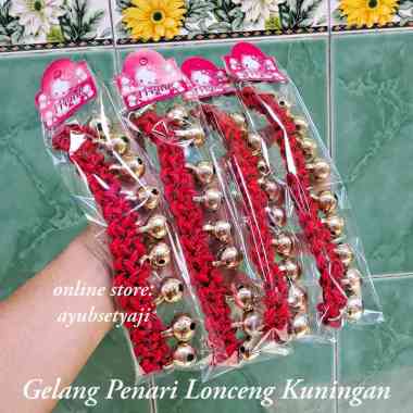 Gelang kaki gelang penari klintingan krincingan tangan lonceng kuningan tari jaranan anak gelang jar