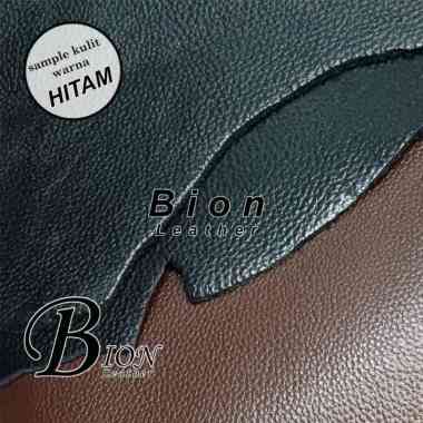 (SIZE S) MIVASO LEATHER BN154 TAS KULIT WANITA SAPI ASLI GARUT (KULIT DOMBA) HITAM JERUK