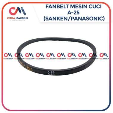 Vanbelt A25 Mesin Cuci Panasonic 1 2 Tabung Sanken Fan Belt Panbel Fanbelt A 25 A620 A 620 A620E