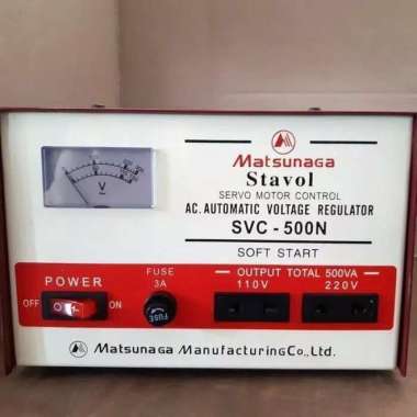 Stavolt Matsunaga servo 500VA original matsunaga