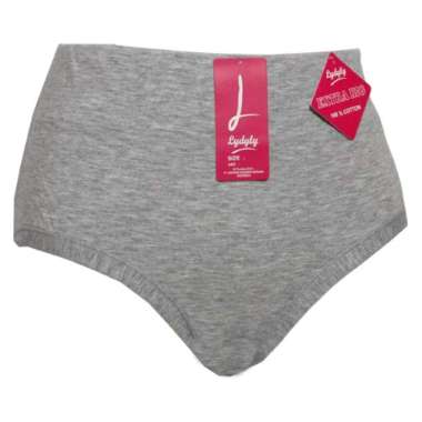 Lidily - Celana Dalam Jumbo Highwaist CD Wanita Katun L080 | CD Extra Big Underwear Big Size | Panty