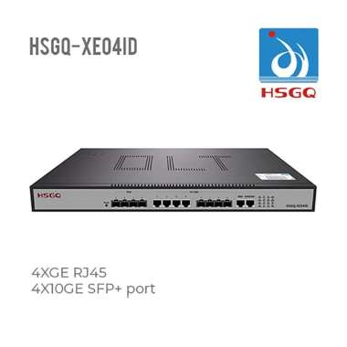 FO - HSGQ XE04ID 4-Port EPON OLT AC DC 12V