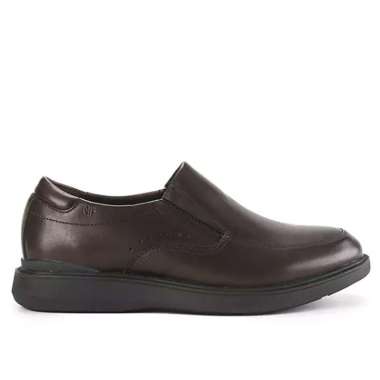 HM02 SEPATU FORMAL PRIA HUSH PUPPIES ORIGINAL PANTOFEL SLIP ON COKLAT