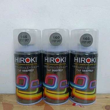 pilok pilox cat semprot HIROKI 160 EPOXY GREY epoxy poxy cat dasar 300cc
