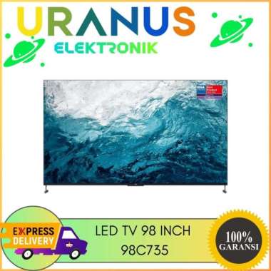 TCL 98C735 C735 QLED GOOGLE TV 98 INCH 98" SMART TV 98 INCH 4K UHD