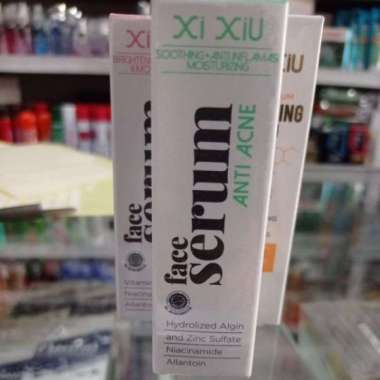 Serum Wajah Xi Xiu 20ml serum gold | serum anti acne | serum VIT C xixiu || Serum Eyelash & Eyebrow 