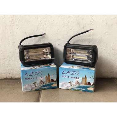 Lampu Tembak Sorot LED Worklight Universal ( 24 Mata / 12 V ) Warna Putih