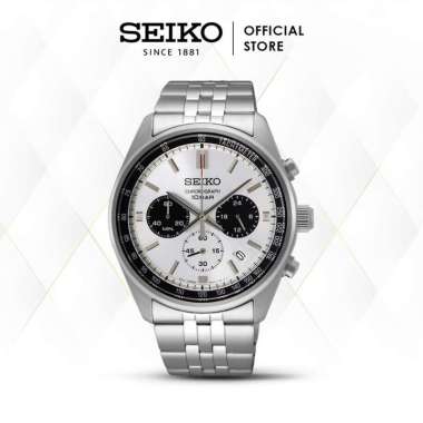 Seiko Chronograph Panda SSB425 SSB425P1 Quartz Stainless Original