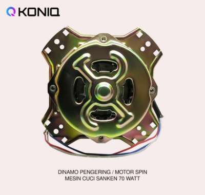 Dinamo Pengering Mesin Cuci Sanken / Motor Spin Mesin Cuci Sanken Terbaru