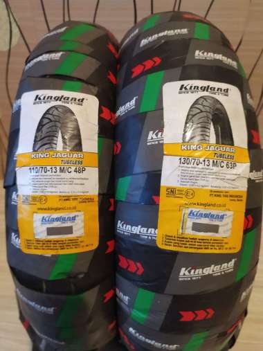 BAN NMAX BAN MOTOR TUBELES KINGLAND (SNI) UKURAN 110/70-13 Original 100%