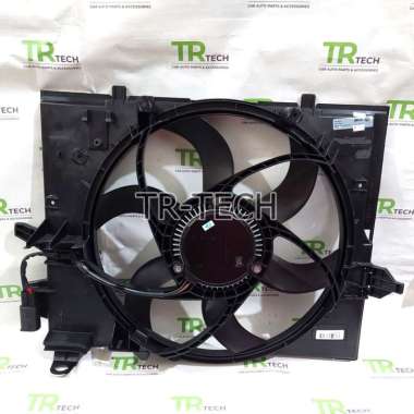 Extra fan extrafan elektrik fan BMW 5 E-60 E60 merk BERH HELLA
