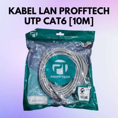 KABEL LAN PROFFTECH UTP CAT6 [10M]