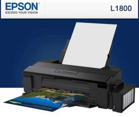Baru Epson Printer L1800 Print A3+ Resmi A3 Infus Suppor T Dtf Dtg Terbaru ORIGINAL INK