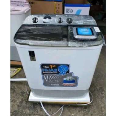 MESIN CUCI AQUA QW-760XT 2 TABUNG 7Kg HIJAB SERIES STD MESIN CUCI