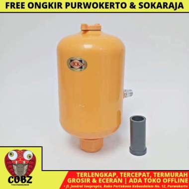JCK Tabung Pompa Air Otomatis Tangki PVC Plastik Set