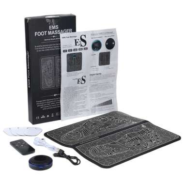 Alat Pijat Elektrik Terapi Akupuntur Kaki EMS Rechargeable