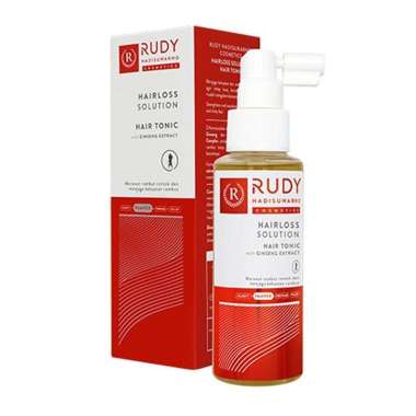 Rudy Hadisuwarno Hair Tonic Ginseng 220ml (MERAH)