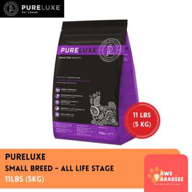 PURELUXE - Small Breed Dog 5KG / Holistic Grain Free Dog Food