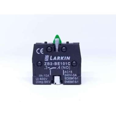 LARKIN AUXILIARY CONTACT BE101C (KAKI PUSH BUTTON)