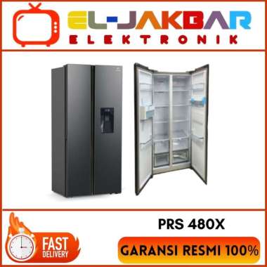 POLYTRON PRS 480X KULKAS SIDE BY SIDE