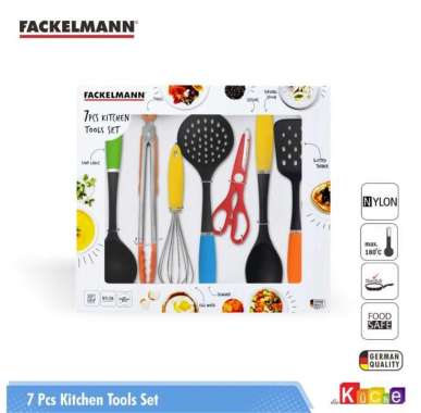 Fackelmann 7pcs Kitchen Tool Set / Set 7 Peralatan Masak