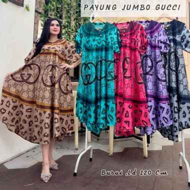 DASTER PAYUNG JUMBO BUSUI SOGAN LD 120 BAHAN RAYON KANCING DEPAN 3 VIRAL BUMIL MURAH ADEM DIPAKAI KL