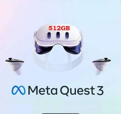 Meta Quest 3 - Oculus Quest 3 Advanced All-In-One VR Headset 512GB