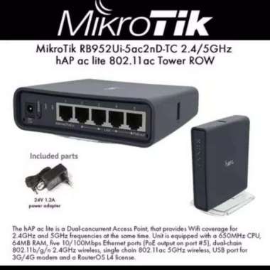 Mikrotik RB952Ui-5ac2nD Dual Band Wireless Router
