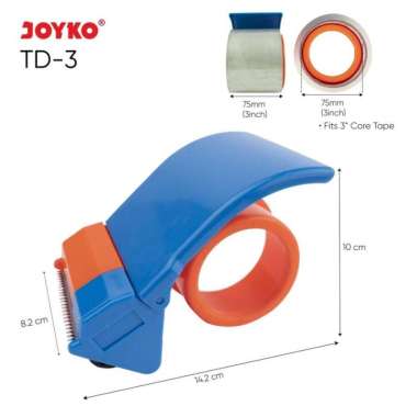 Tape Cutter Tape Dispenser Pemotong Lakban Pita Perekat Joyko TD-3