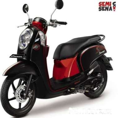 FULL SET KOMPLIT BODY HALUS HONDA SCOOPY FI 2013 - 2016 - SEAESAW Putih