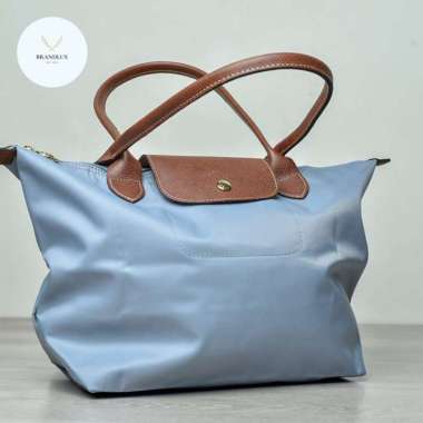 Longchamp Le Pliage Classic Original LLH - 100% Authentic Grey/acier