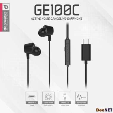 dbE GE100C Type C ANC Gaming Earphone with Microphone DDBE100C