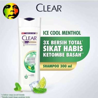 Promo Harga Clear Shampoo Ice Cool Menthol 300 ml - Blibli
