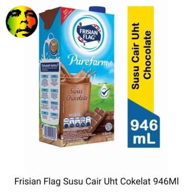Promo Harga Frisian Flag Susu UHT Purefarm Swiss Chocolate 946 ml - Blibli