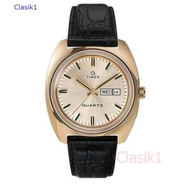 TIMEX TW2U87800 Jam Tangan Pria Leather Original Garansi Resmi
