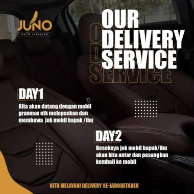 Jok Kulit Paten MBtech New Superior atau MBtech Camaro 3 Baris (DELIVERY SERVICE SE-JABODETABEK)