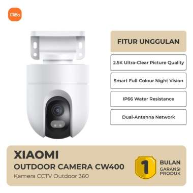 Xiaomi Outdoor Camera CW400 Kamera CCTV Outdoor 360 +SD CARD 128GB
