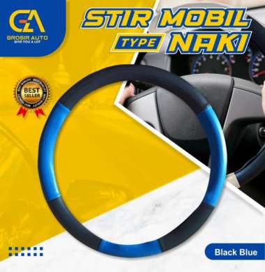 Cover Stir Naki / Sarung Stir Naki Mobil Innova Lama Universal Biru
