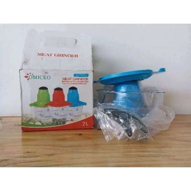 penggiling makanan omicko plastik om021 food chopper stainless om020 om020
