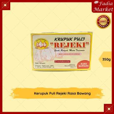 Kerupuk Puli Rejeki Rasa Bawang (Mentah) - 350g